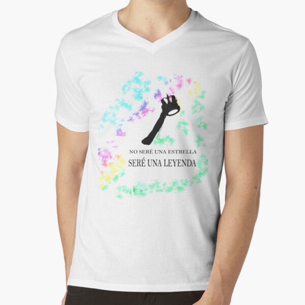 FREDDIE MERCURY QUEEN FRASE LEYENDA Camiseta de cuello en V