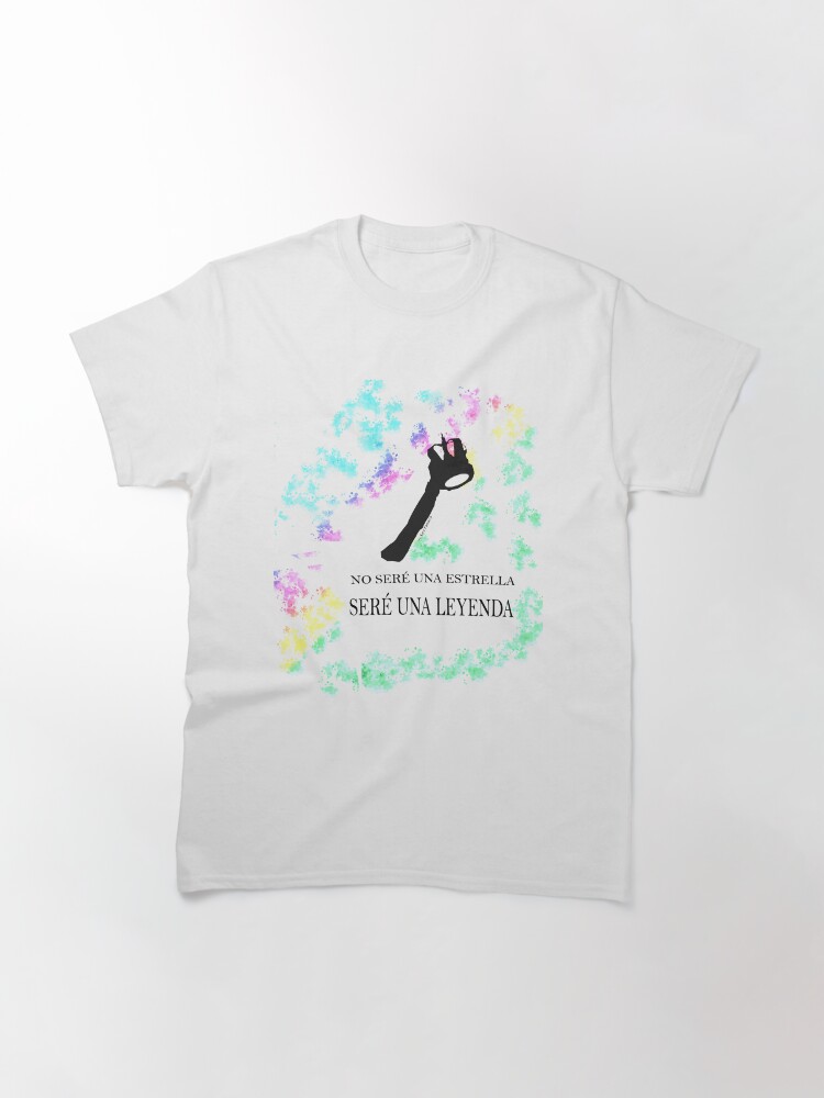 Vista alternativa de Camiseta clásica FREDDIE MERCURY QUEEN FRASE LEYENDA