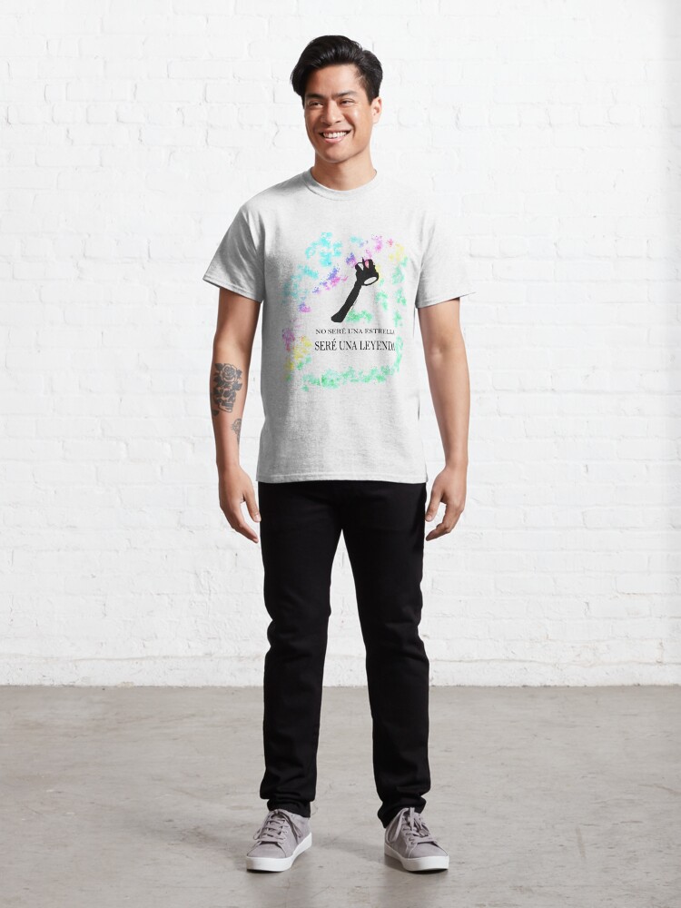 Vista alternativa de Camiseta clásica FREDDIE MERCURY QUEEN FRASE LEYENDA