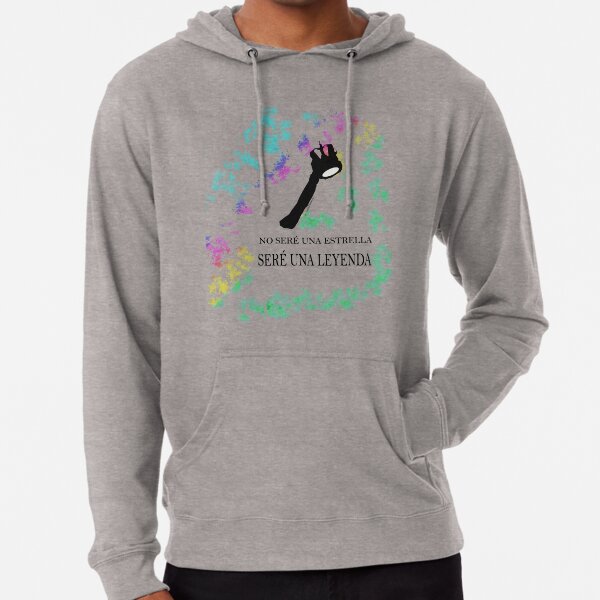 FREDDIE MERCURY QUEEN FRASE LEYENDA Sudadera ligera con capucha