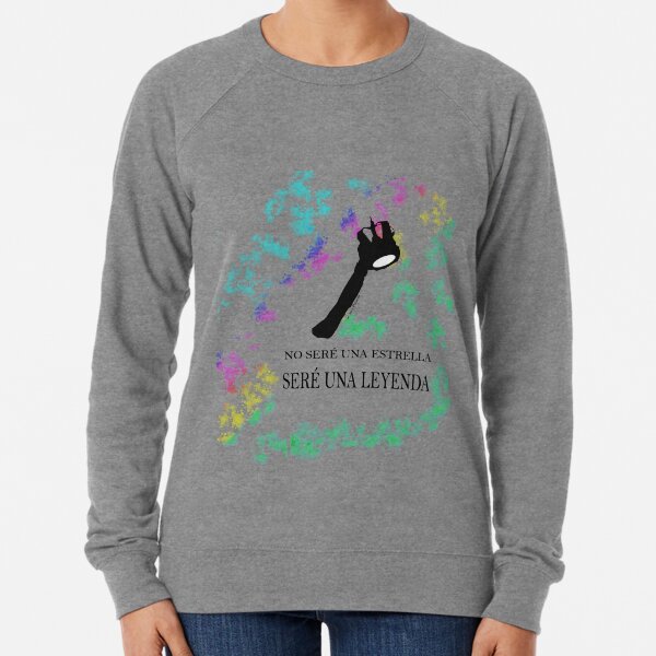 FREDDIE MERCURY QUEEN FRASE LEYENDA Sudadera ligera