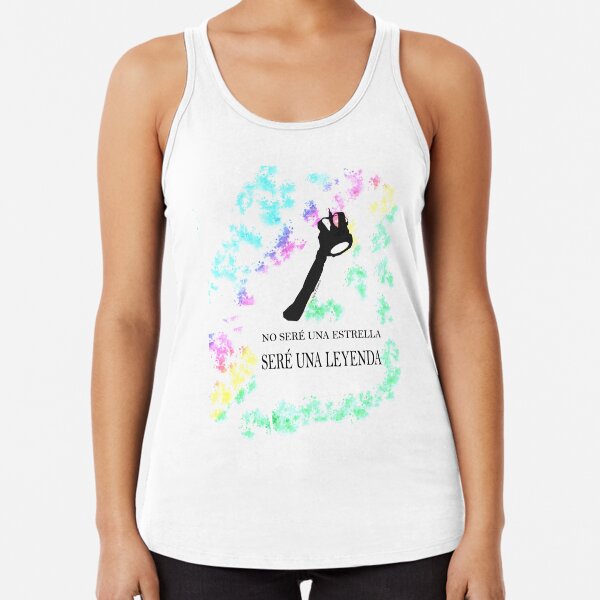 FREDDIE MERCURY QUEEN FRASE LEYENDA Camiseta con espalda nadadora