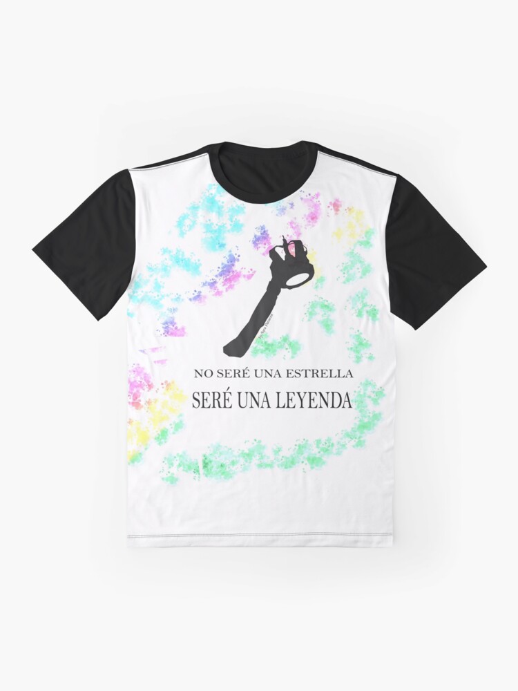 Vista alternativa de Camiseta gráfica FREDDIE MERCURY QUEEN FRASE LEYENDA