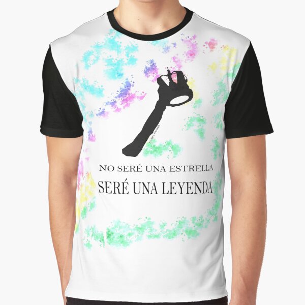 FREDDIE MERCURY QUEEN FRASE LEYENDA Camiseta gráfica