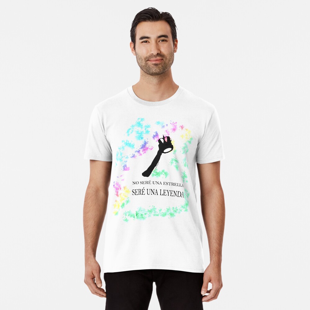 FREDDIE MERCURY QUEEN FRASE LEYENDA Camiseta premium
