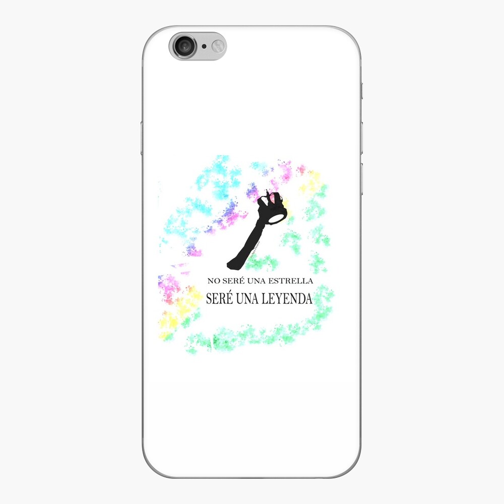 FREDDIE MERCURY QUEEN FRASE LEYENDA Vinilo para iPhone