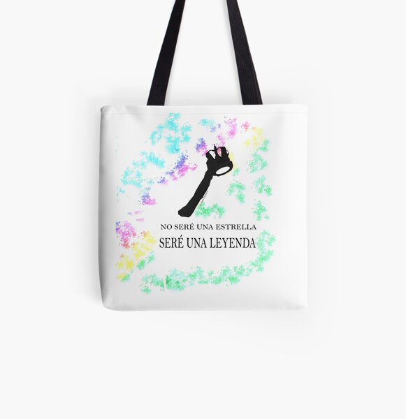 FREDDIE MERCURY QUEEN FRASE LEYENDA Bolsa estampada de tela