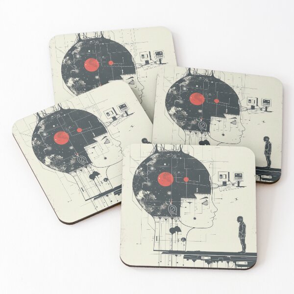 Item preview, Futuristic Connection: Conceptual Tech Art designed and sold by Mulakart.