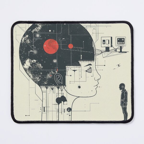 Item preview, Futuristic Connection: Conceptual Tech Art designed and sold by Mulakart.