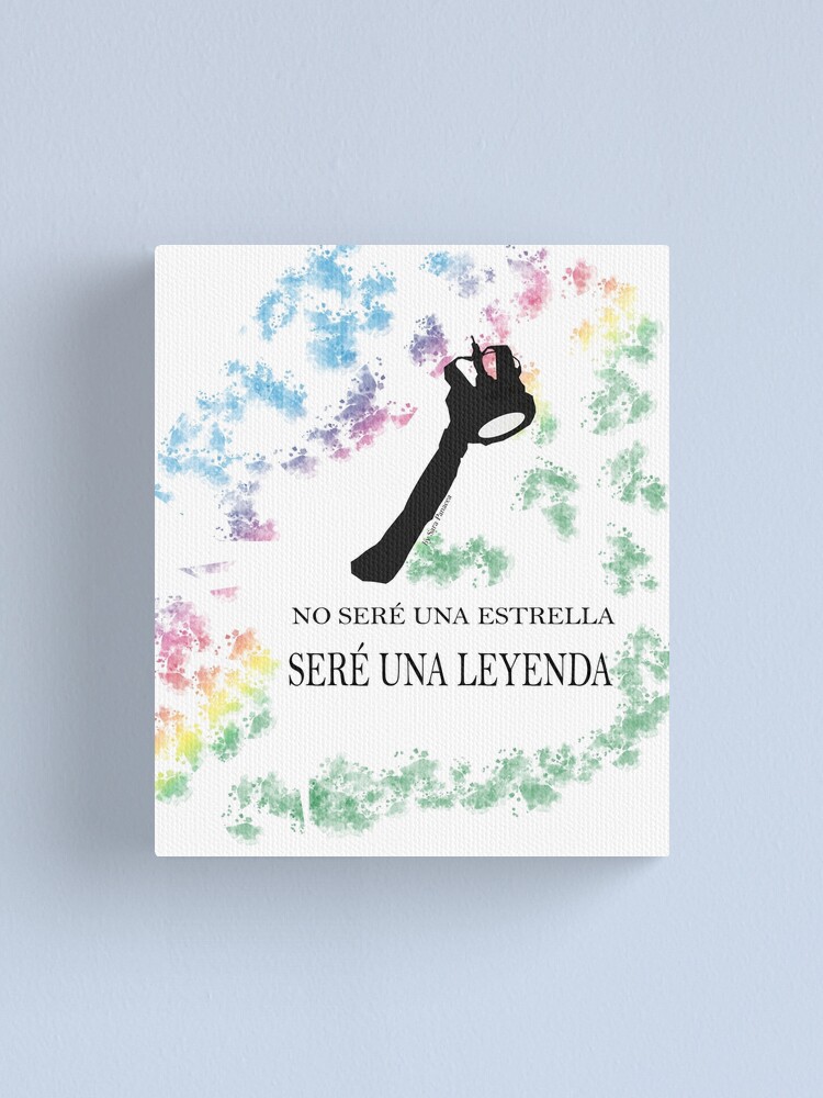Vista alternativa de Lienzo FREDDIE MERCURY QUEEN FRASE LEYENDA