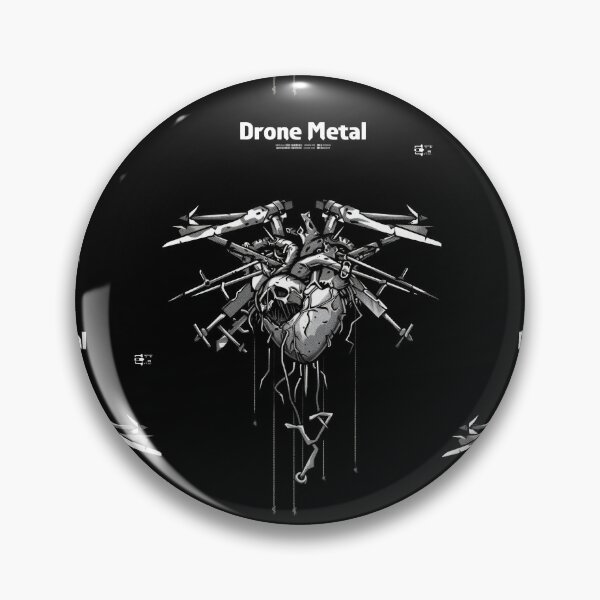 Item preview, Gothic Heart with Drone Metal Vibes designed and sold by Piotrek0001.