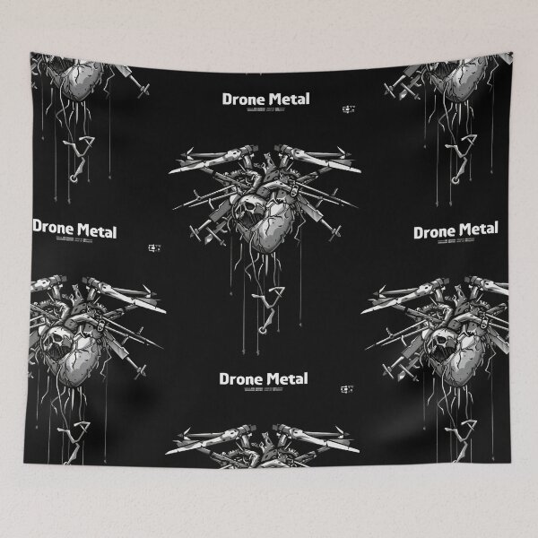 Item preview, Gothic Heart with Drone Metal Vibes designed and sold by Piotrek0001.