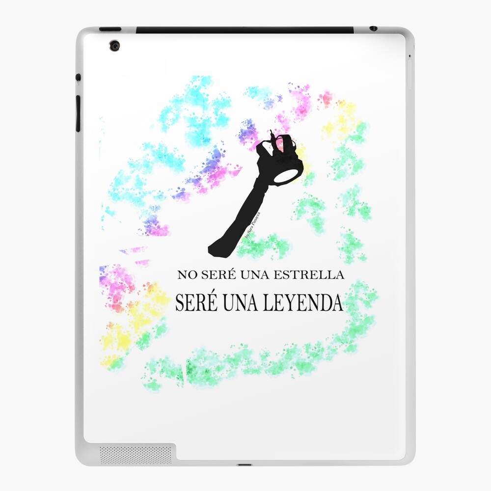 FREDDIE MERCURY QUEEN FRASE LEYENDA Funda y vinilo para iPad