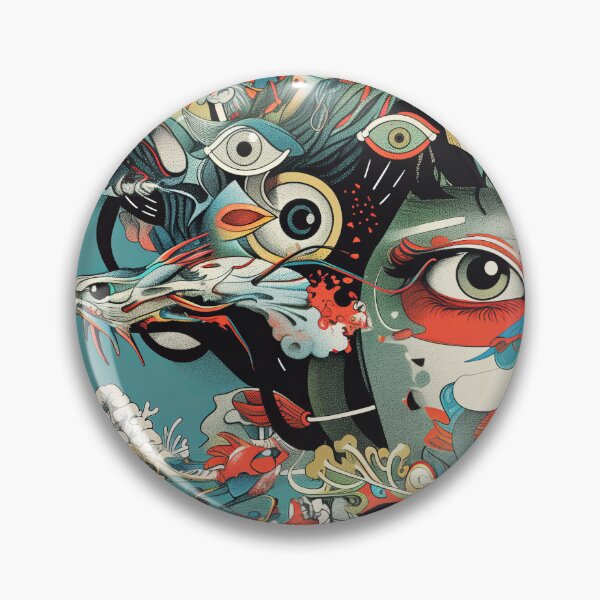 Item preview, Surreal Awakening: Psychedelic Dreamscape designed and sold by Mulakart.