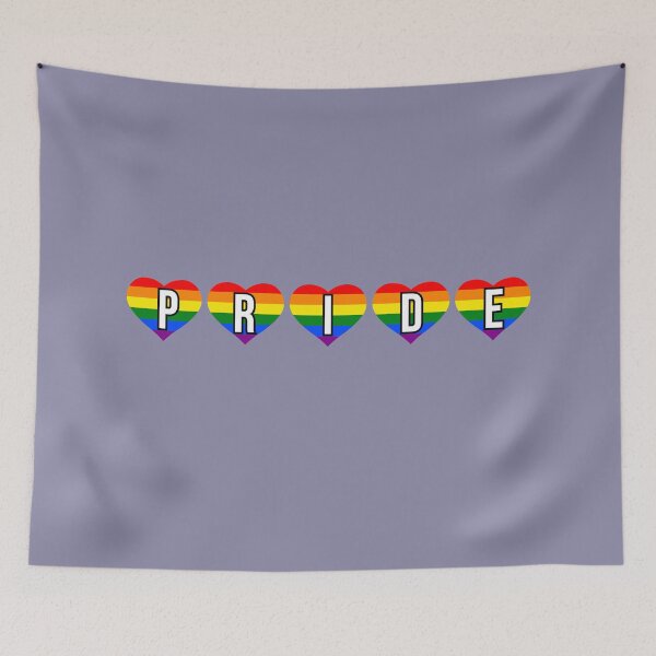 Item preview, Pride Hearts Rainbow Flag Lgbt Community designed and sold by MomentumCloset.