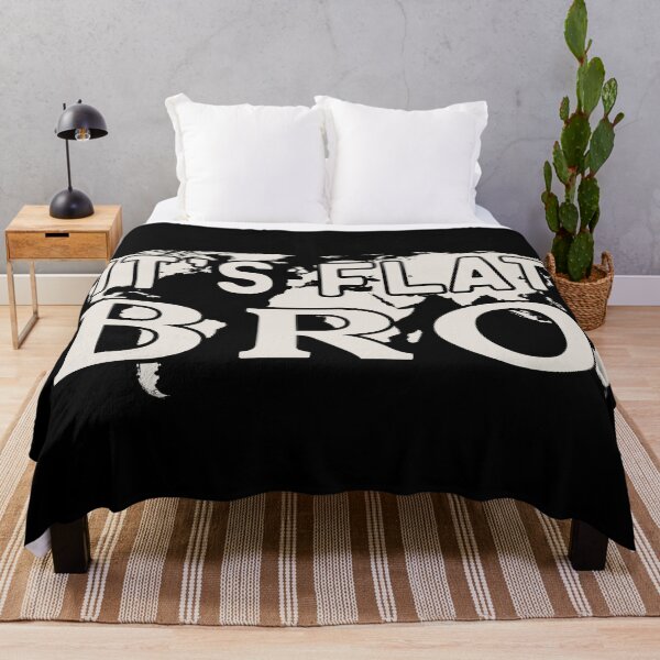Item preview, It's Flat Bro - Flat Earther designed and sold by pemperos.
