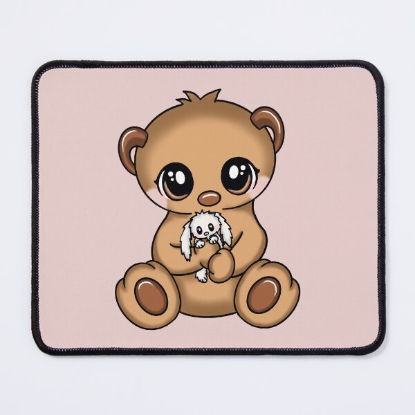 Item preview, cute teddy with plushie cuddle designed and sold by Pezi-Creation.