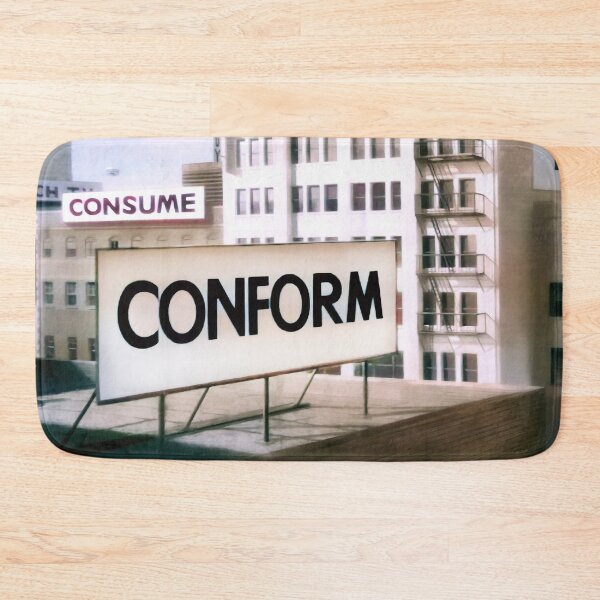 Item preview, They Live Billboards designed and sold by ArtFactoryAI.