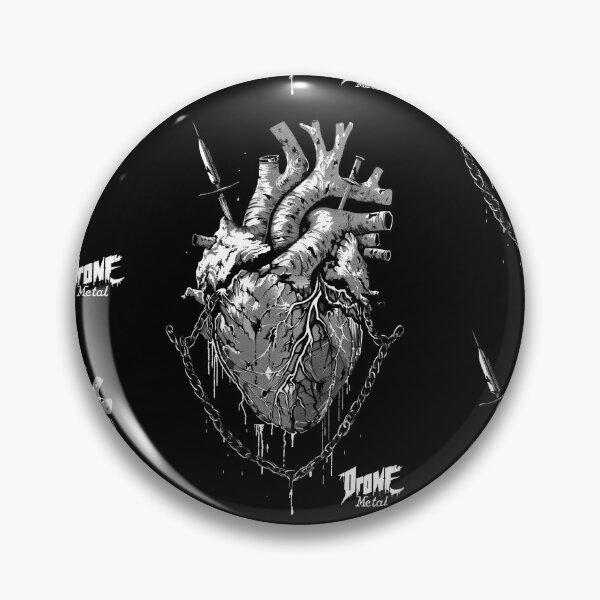Item preview, Drone Metal Heart Vibes Dark soul in Mind designed and sold by Piotrek0001.