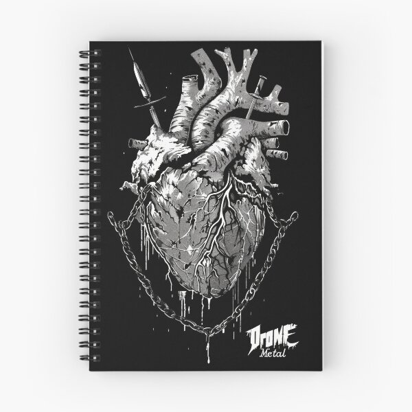 Item preview, Drone Metal Heart Vibes Dark soul in Mind designed and sold by Piotrek0001.