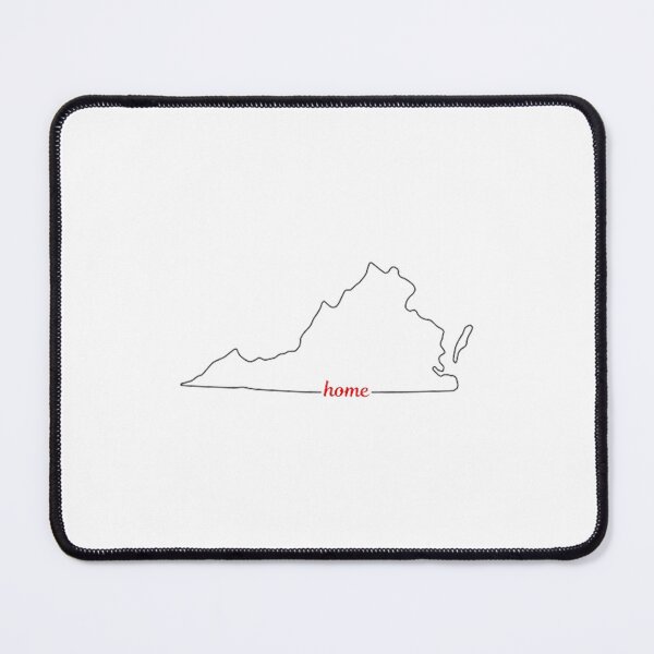 Item preview, Virginia State Outline Home designed and sold by US States Merch.