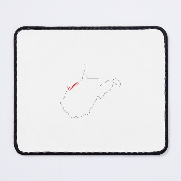 Item preview, West Virginia State Outline Home designed and sold by US States Merch.