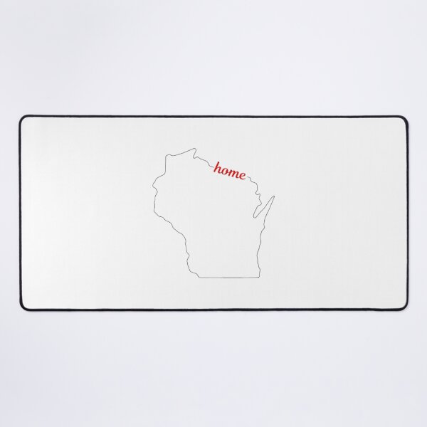 Item preview, Wisconsin State Outline Home designed and sold by US States Merch.