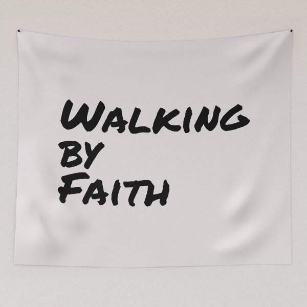 Item preview, Walking by Faith: Belief in Every Step designed and sold by Inspirahawke.