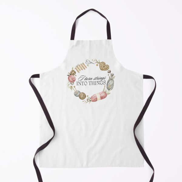Item preview, I turn Strings into Things designed and sold by MoonMothPrintco.