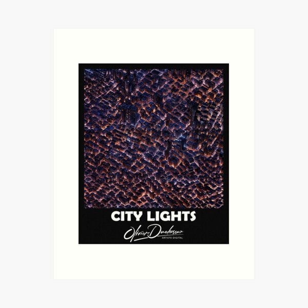 Aperçu de l'œuvre City lights 15 créée et vendue par olivier duchossoir.