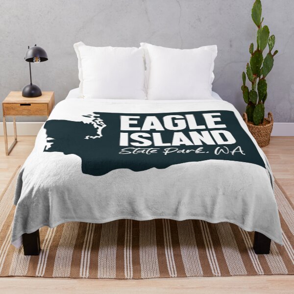 Item preview, Eagle Island State Park Washington Map designed and sold by bivenart.