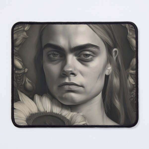 Item preview, Solemn Girl with a Sunflower designed and sold by Annabelly321.