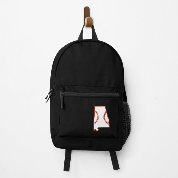 Item preview, Alabama State Outline Baseball Stitch designed and sold by US States Merch.