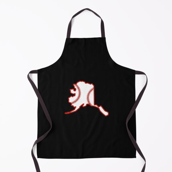 Item preview, Alaska State Outline Baseball Stitch designed and sold by US States Merch.