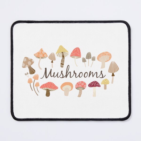 Item preview, Mushrooms Illustration designed and sold by Nicola-Rowe.