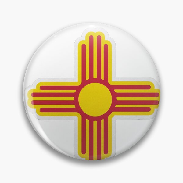 Item preview, New Mexico Flag Symbol Zia Sun Native American Tribes designed and sold by Hamooy.