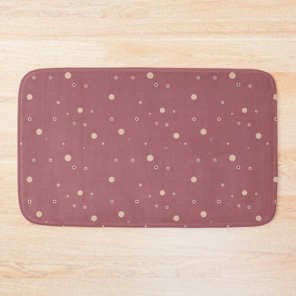 Item preview, Blush pink & peach polka dot  print designed and sold by HandmadeMood.