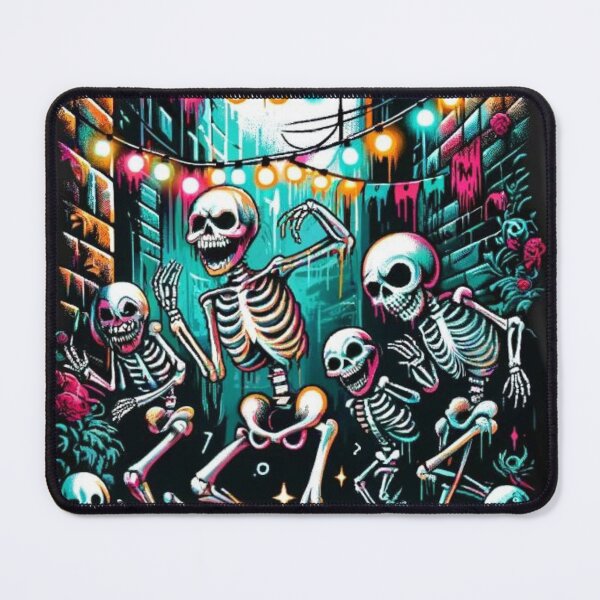 Item preview, Skeleton Party on Halloween Night designed and sold by agazub90.