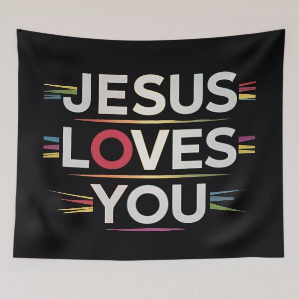 Item preview, Jesus loves you designed and sold by EternalRock.