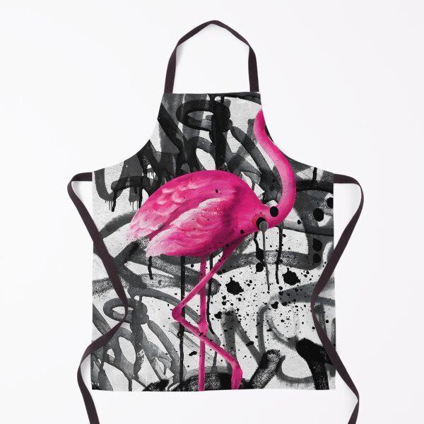 Item preview, Pink Flamingo Graffiti designed and sold by BlessLifePrints.