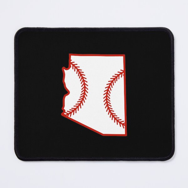 Item preview, Arizona State Outline Baseball Stitch designed and sold by US States Merch.