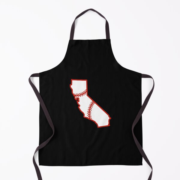 Item preview, California State Outline Baseball Stitch designed and sold by US States Merch.