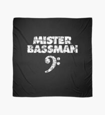 MISTER BASSMAN Vintage White Scarf
