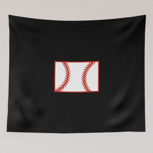 Item preview, Colorado State Outline Baseball Stitch designed and sold by US States Merch.