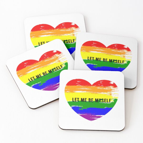Item preview, Cute LGBT heart with writing  designed and sold by mvbihh.