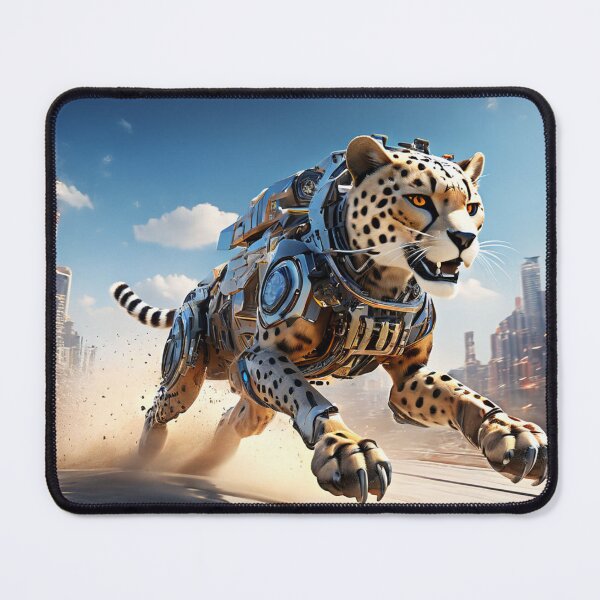 Item preview, cyborg cheetah designed and sold by 92veroe.