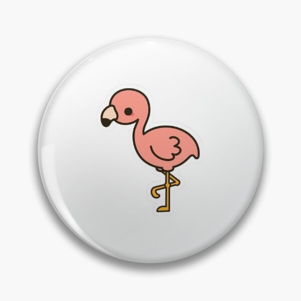 Item preview, Pink flamingo sticker designed and sold by sellbrand.