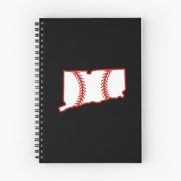 Item preview, Connecticut State Outline Baseball Stitch designed and sold by US States Merch.