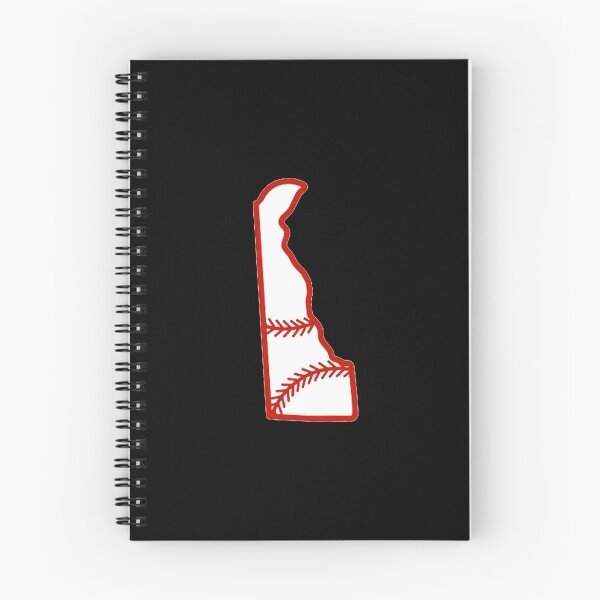 Item preview, Delaware State Outline Baseball Stitch designed and sold by US States Merch.