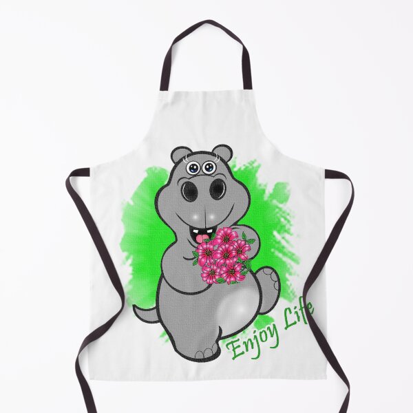 Item preview, Hippo enjoying life designed and sold by Shirley cute art .